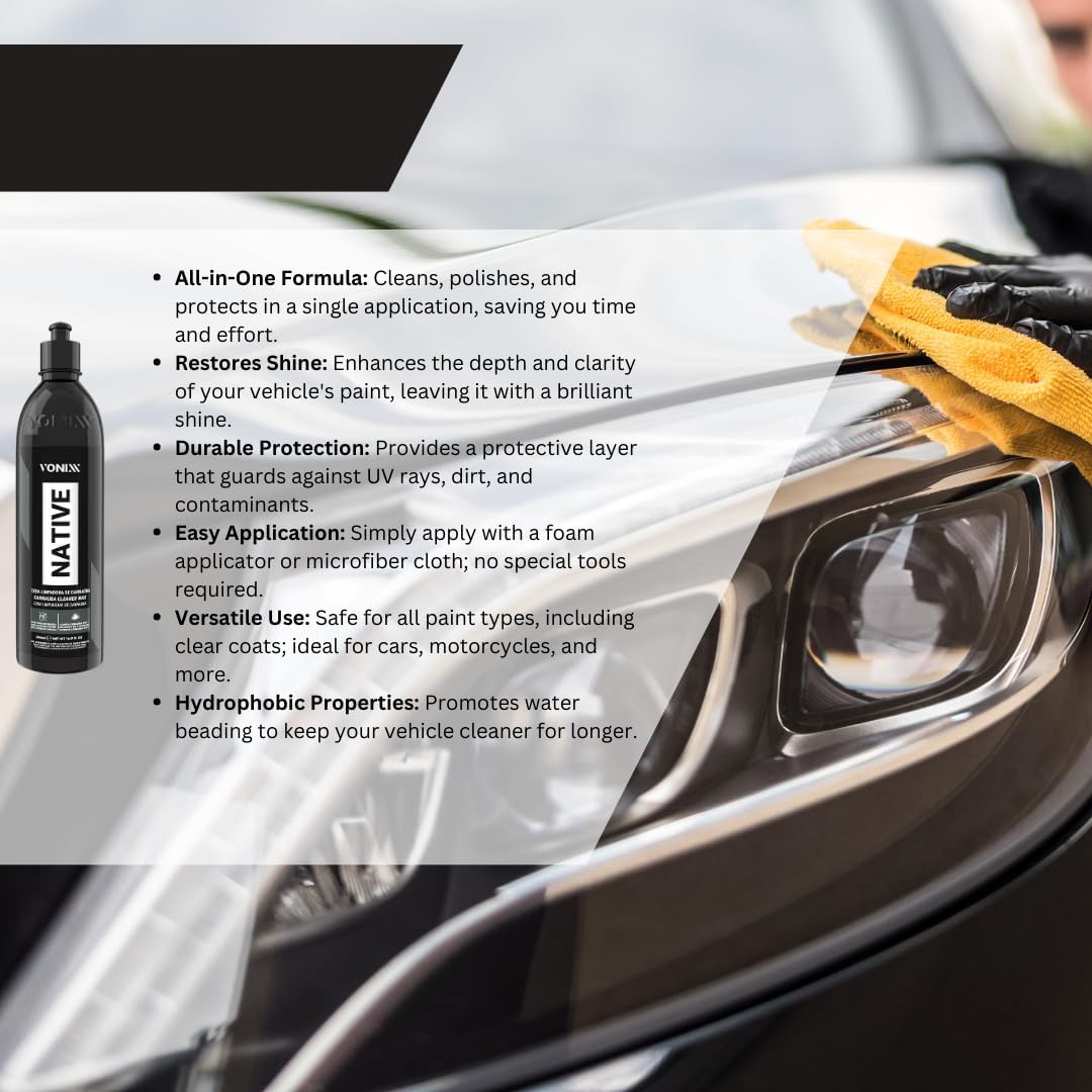 Vonixx Native Cleaner Wax - Cera Limpiadora 500ml