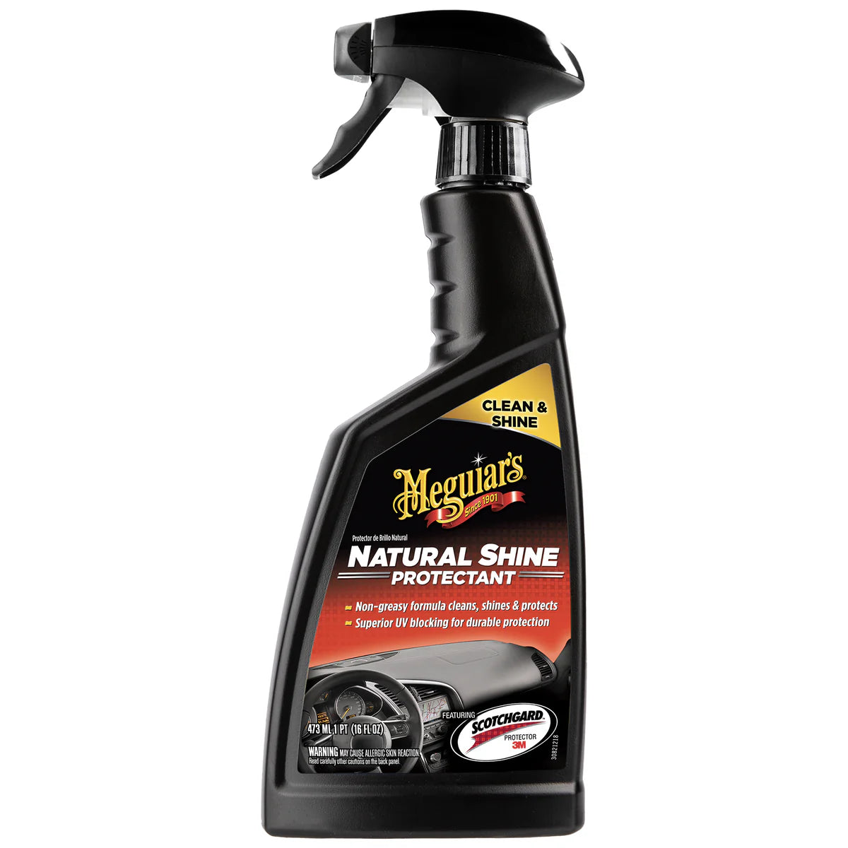 Meguiars - Natural Shine / Hidratador Plásticos