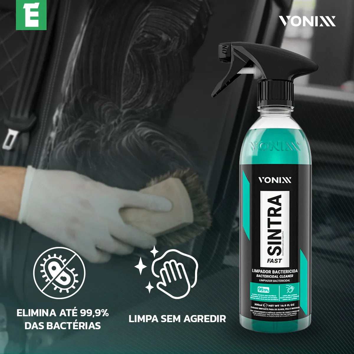 Vonixx Sintra Fast - APC Limpiador Bactericida Multiusos 500ml