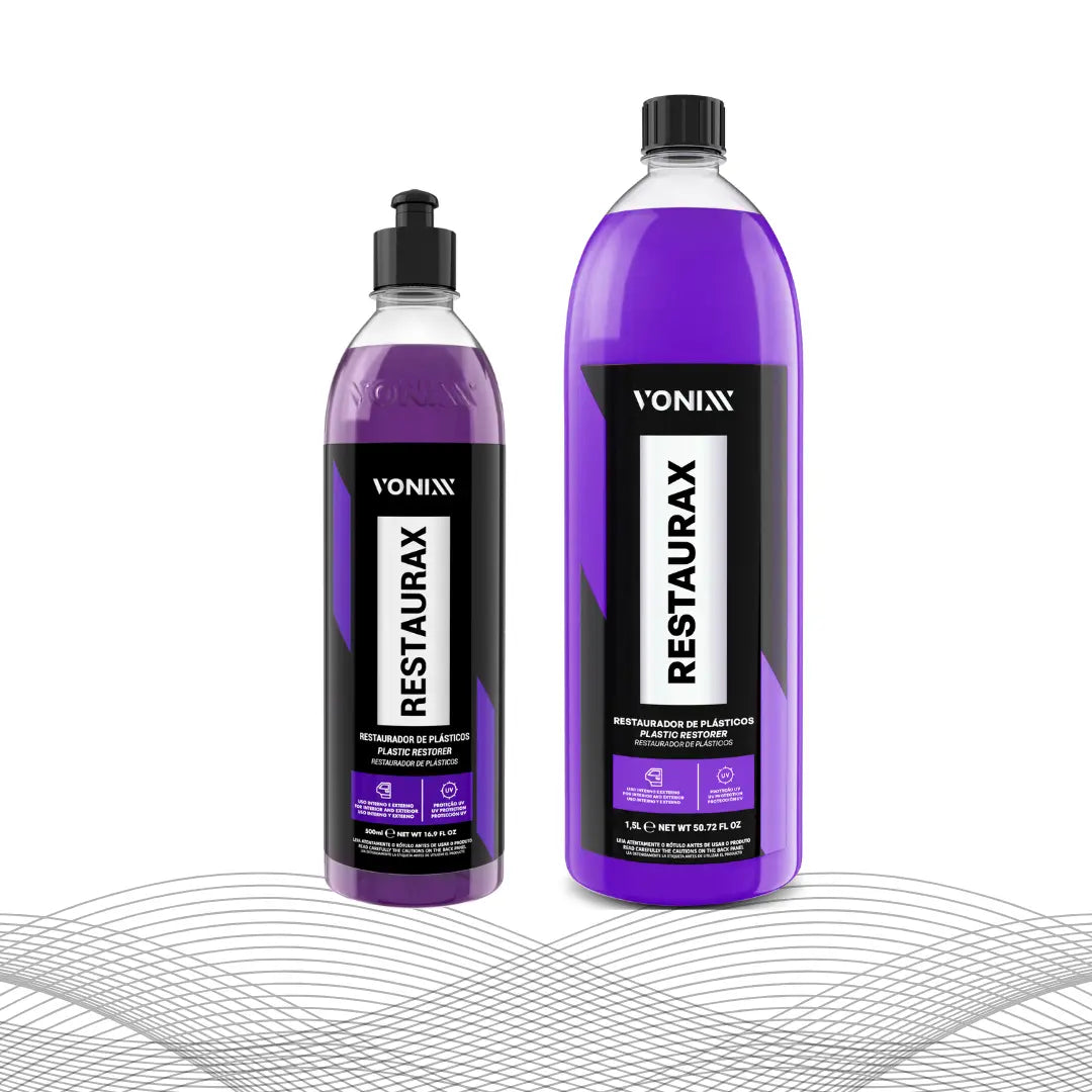 Vonixx Restaurax - Restaurador de Plásticos Externos 500ML