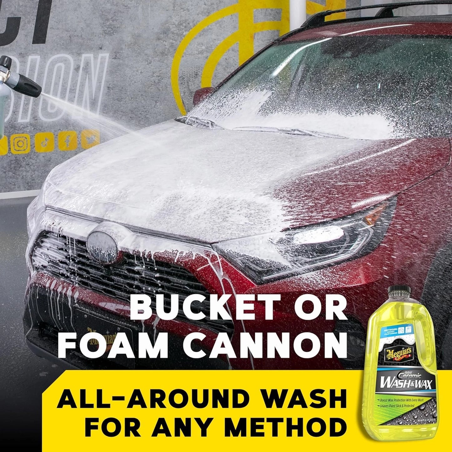 Meguiar's Ceramic Wash & Wax 48oz (G240748)